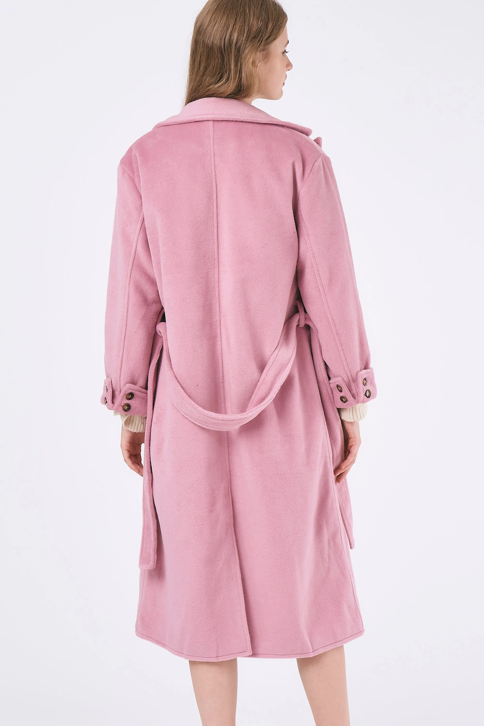 Abigail Belted Long Coat