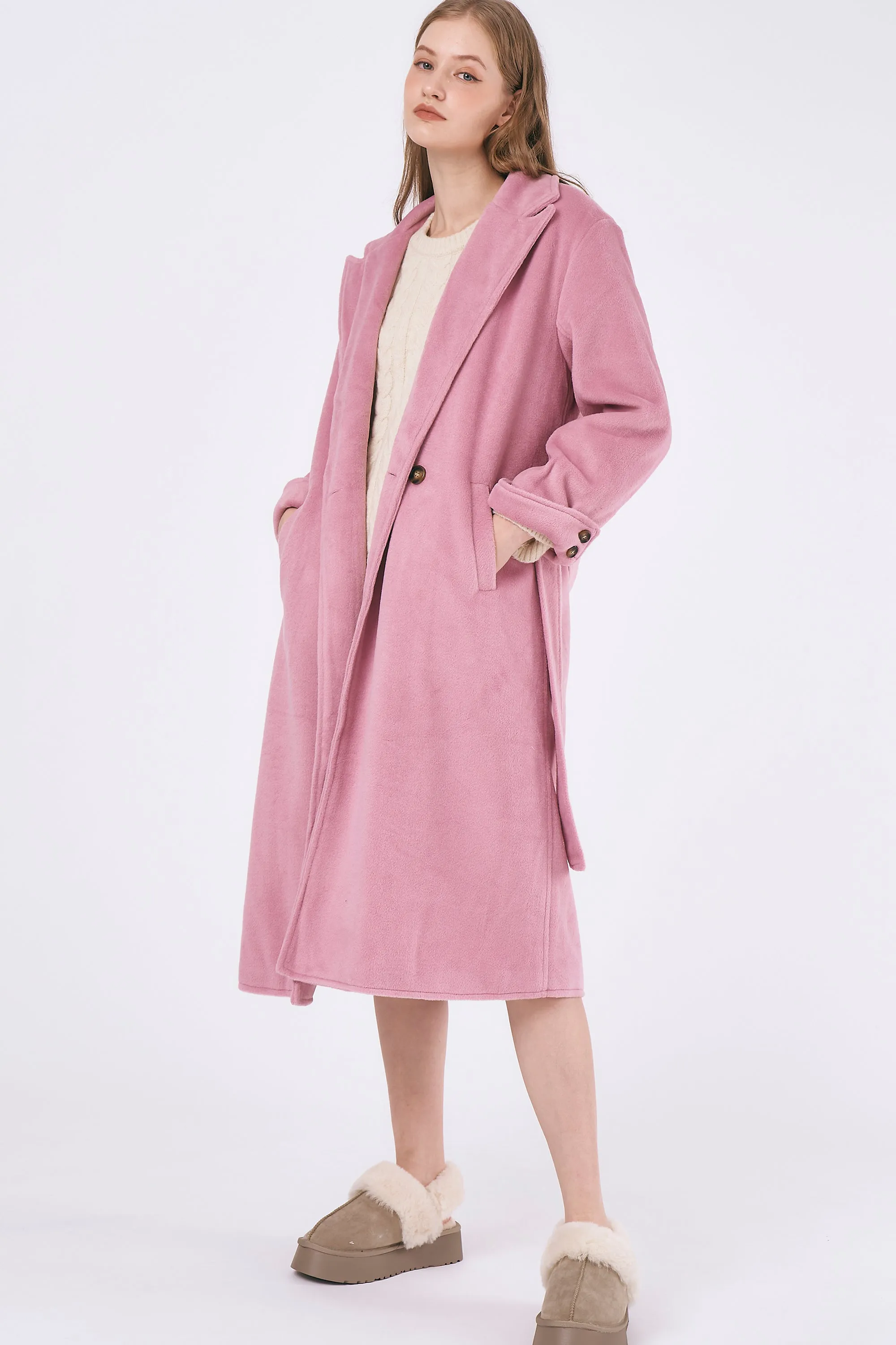 Abigail Belted Long Coat