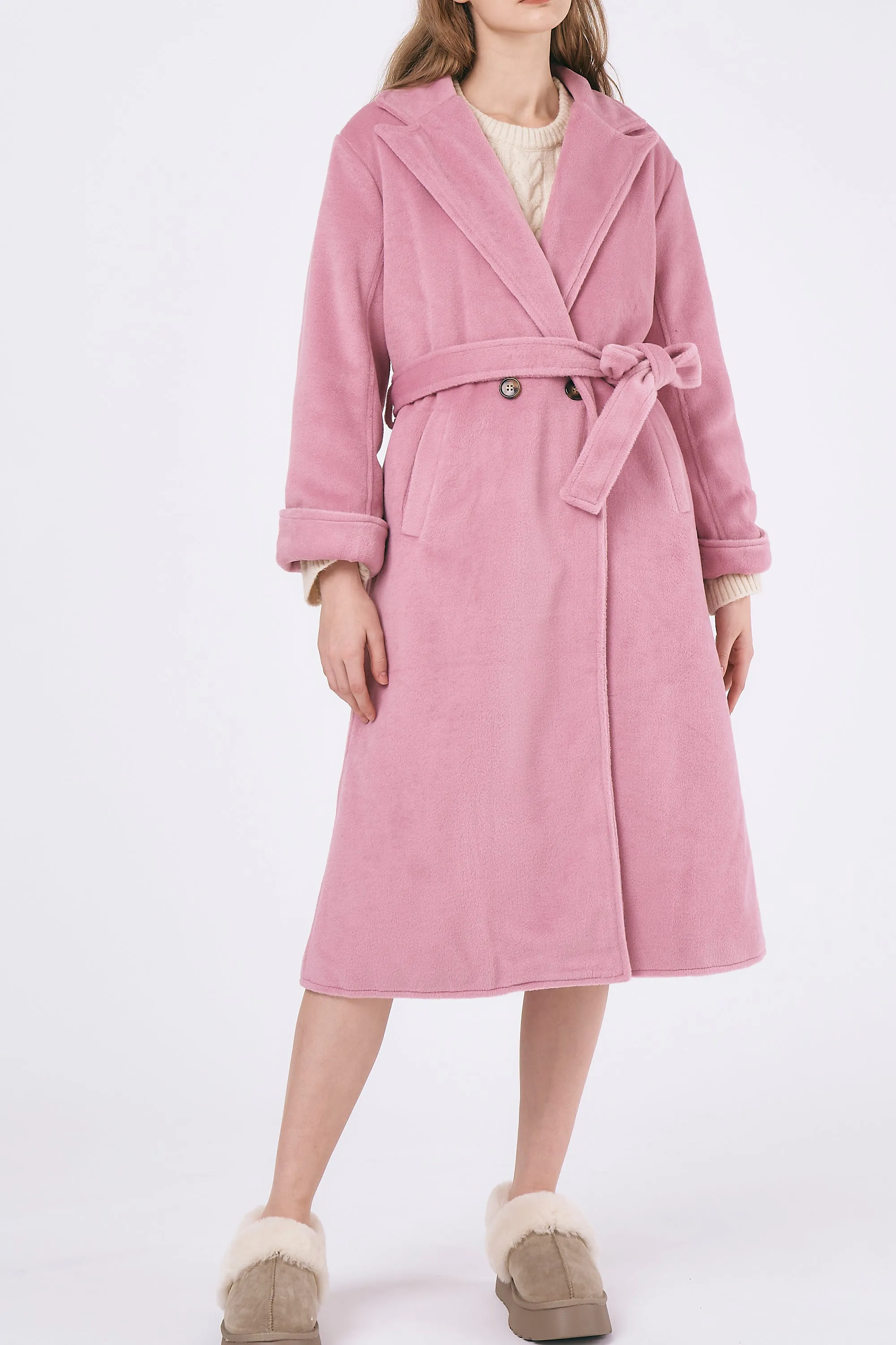 Abigail Belted Long Coat