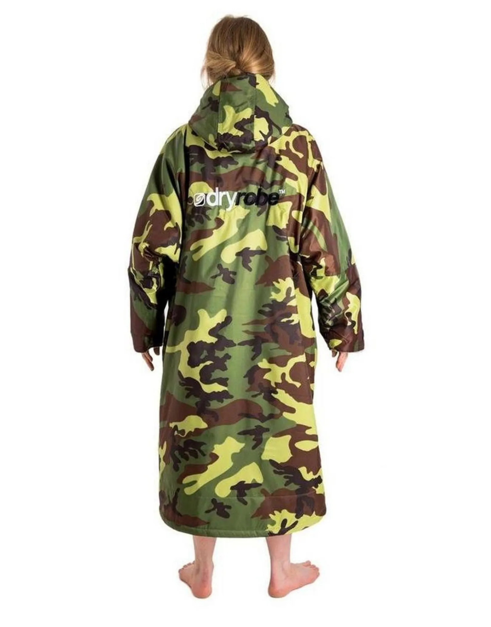 Advance Long Sleeve Adult Robe - Camouflage Grey