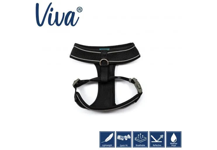 Ancol - Viva Comfort Mesh Harness - Blue - Large (53-74cm)