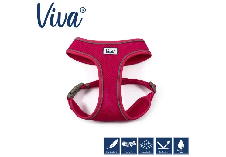 Ancol - Viva Comfort Mesh Harness - Hi-Vis - Small (34-45cm)