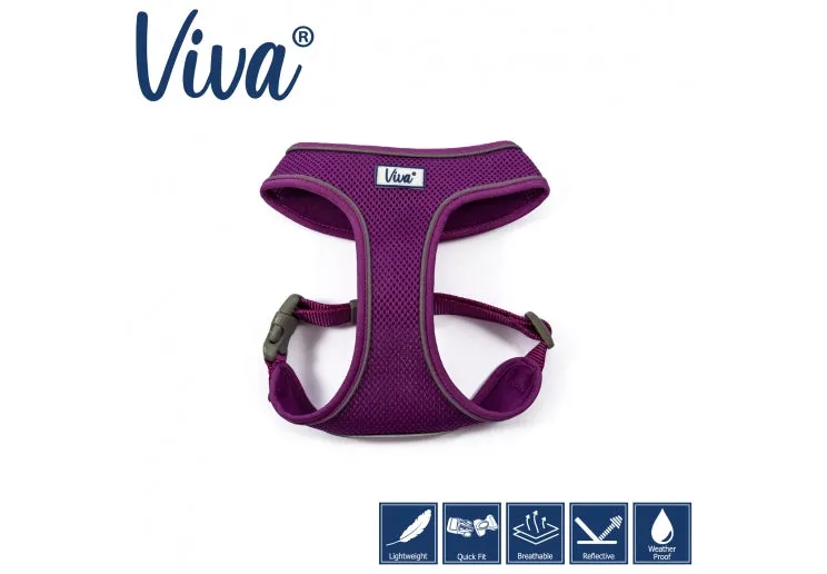 Ancol - Viva Comfort Mesh Harness - Hi-Vis - Small (34-45cm)