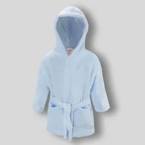 Baby Boys Dressing Gown Bath Robe - Blue