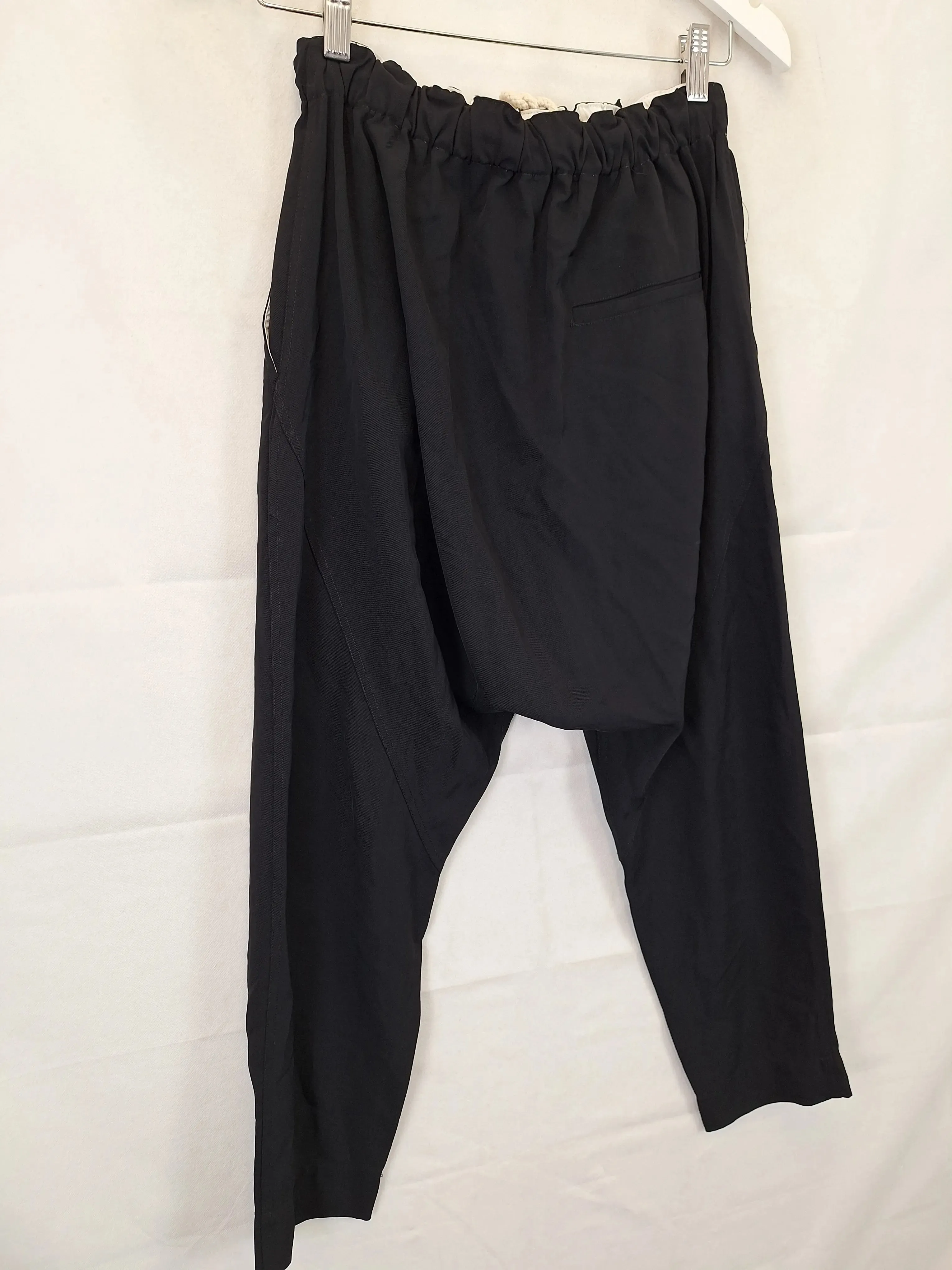 Bassike Comfy Drop Crotch  Pants Size S