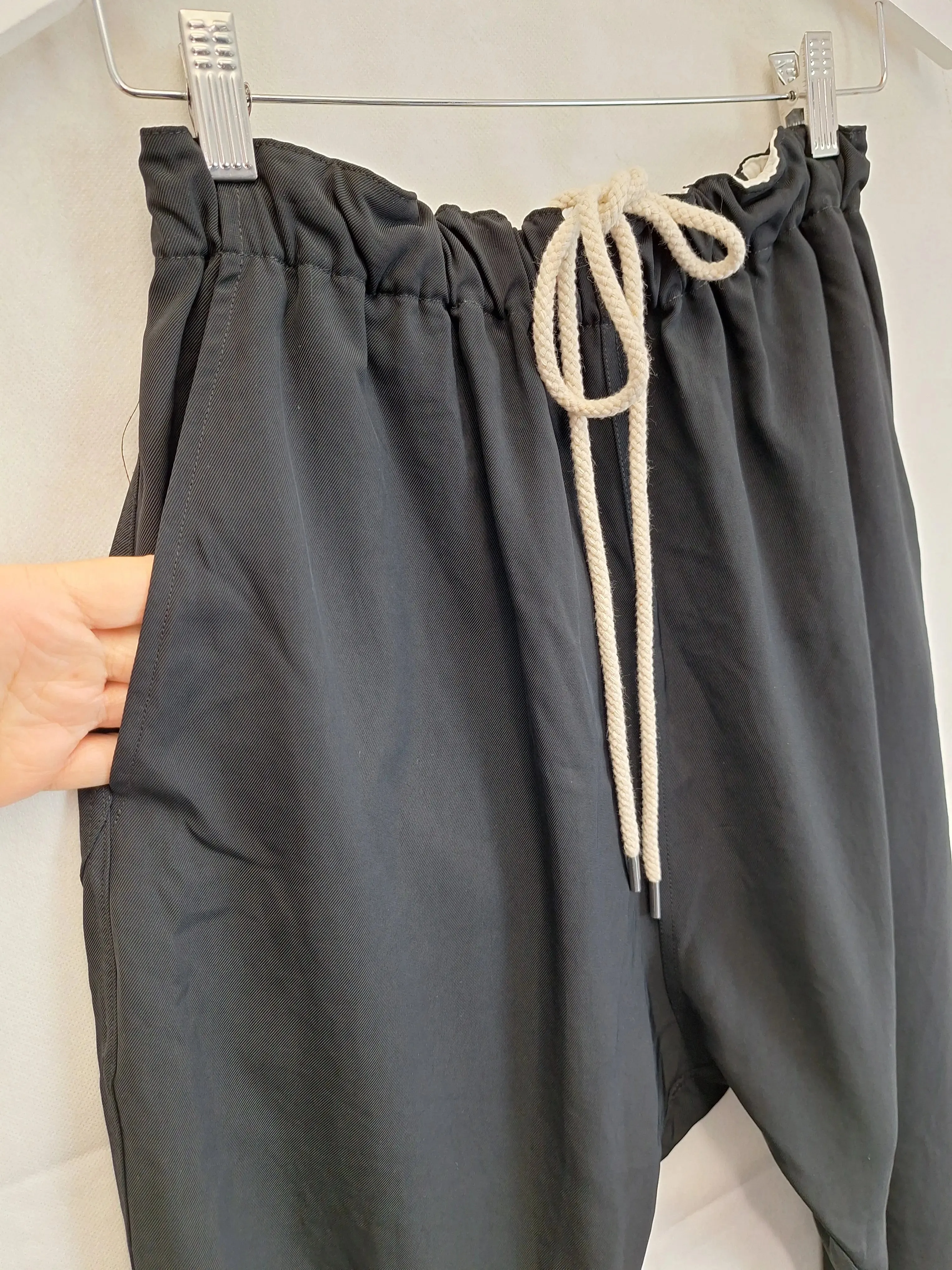 Bassike Comfy Drop Crotch  Pants Size S