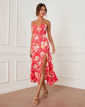 Blossoming Wildflower Midi Dress