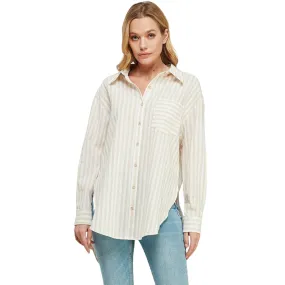 Breezy Linen Boyfriend Top