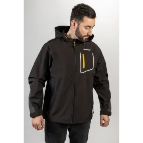 Capstone Hooded Soft Shell Jacket Small Black