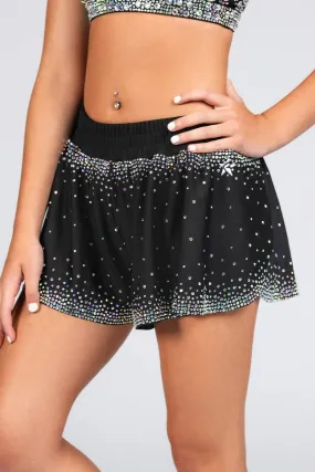 Crystal Couture Flowy Athletic Short