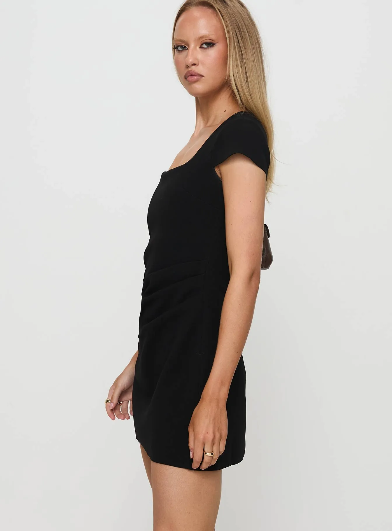 Ellarah Mini Dress Black