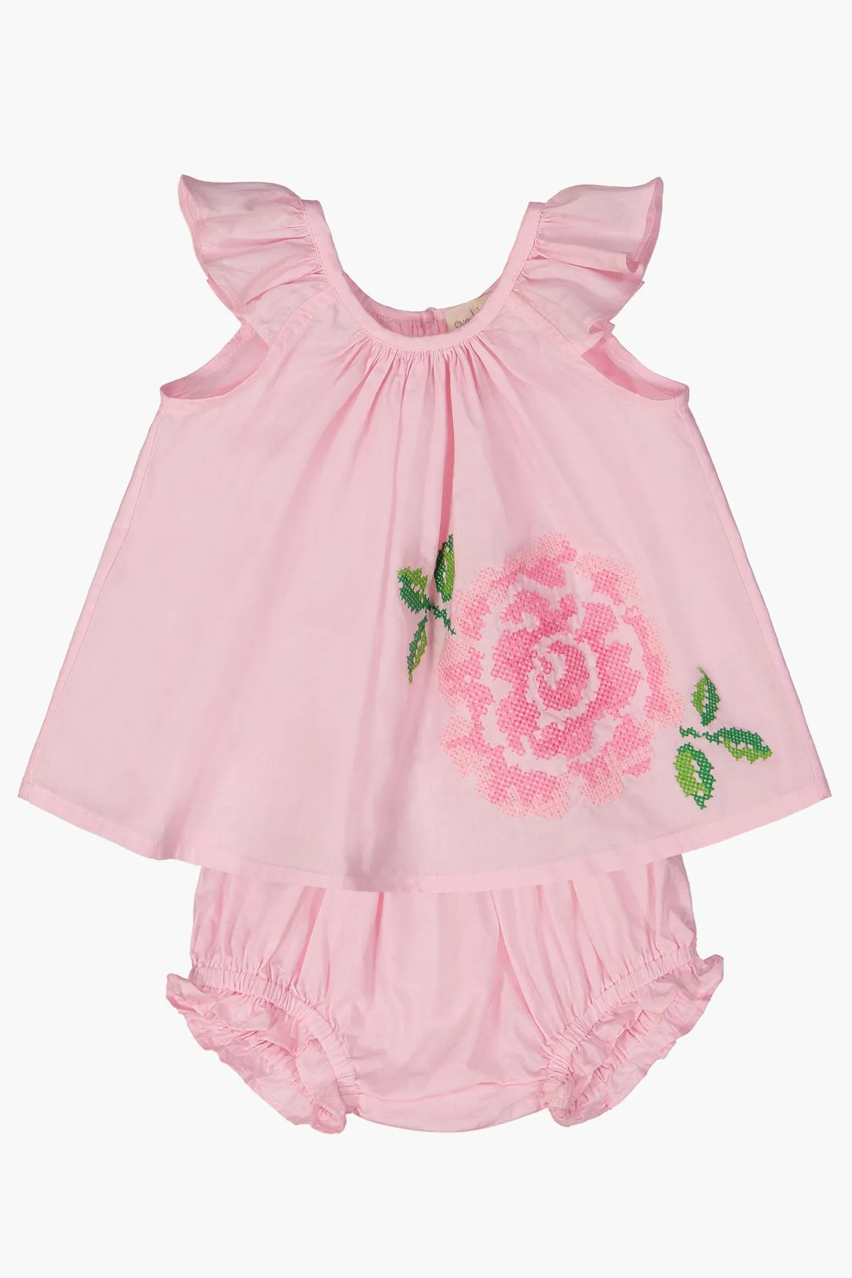 Everbloom Petal Baby Girls Set - Rose