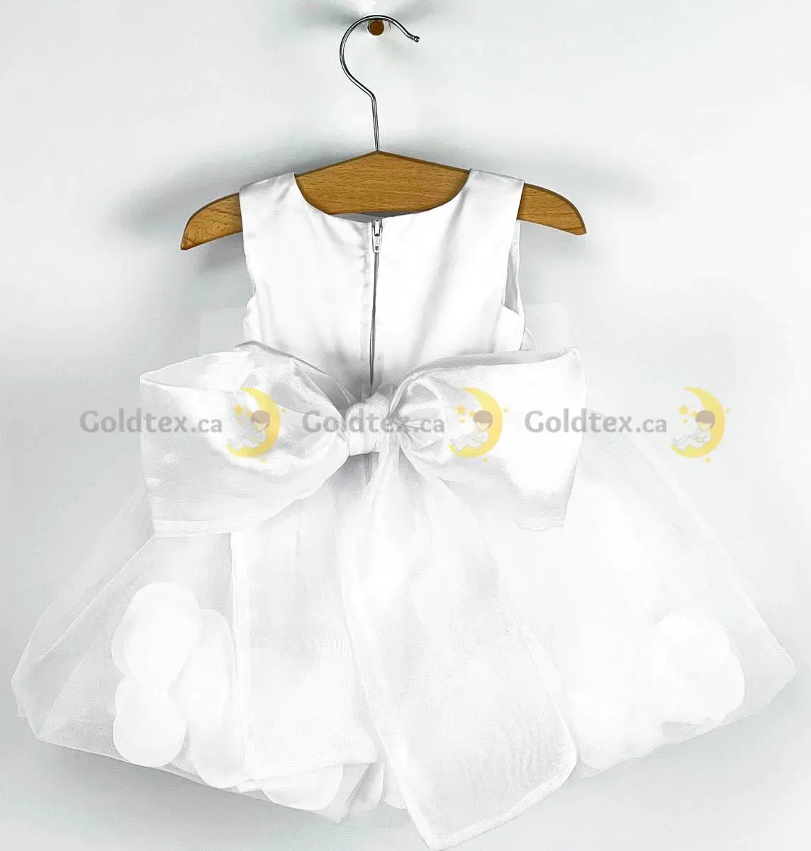 Fancy Kids Baby Girl Flower Petal Dress