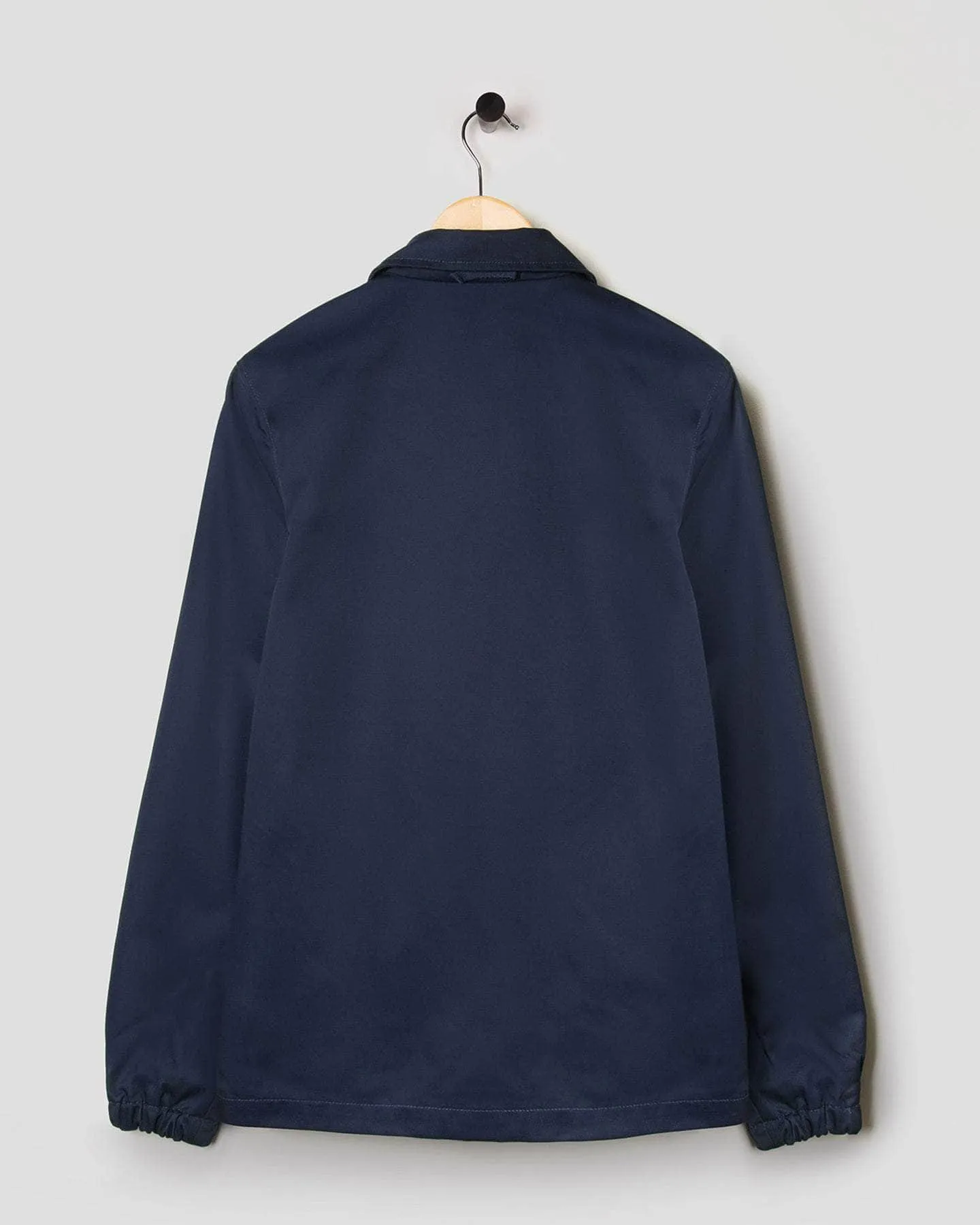 Fitted Coach Jacket Navy