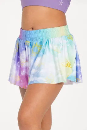 Flowy Athletic Short in Daydream