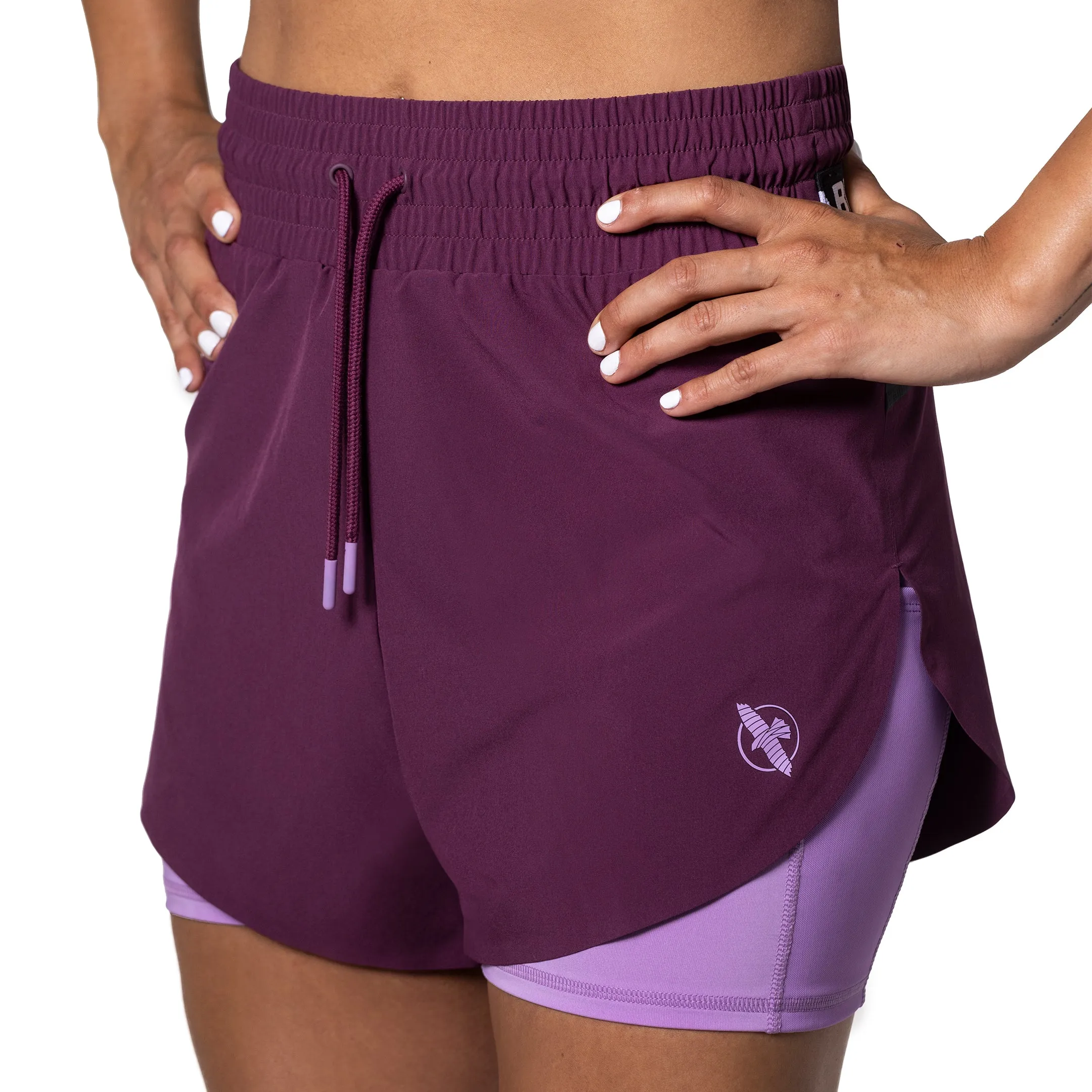 Hayabusa Women’s Mid Rise Layered Shorts