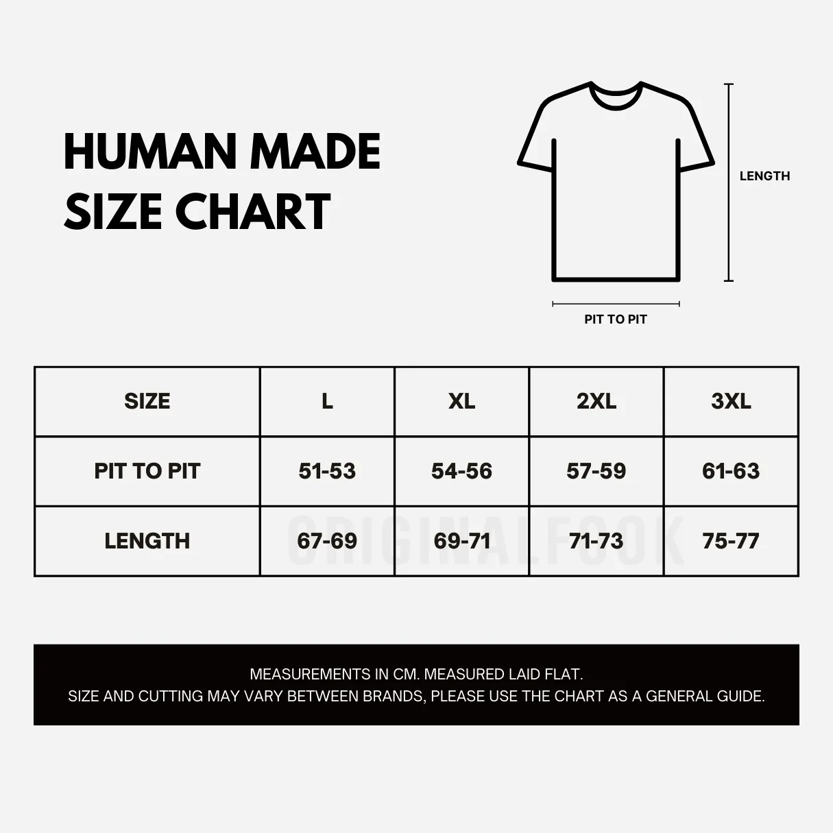 Human Made Heart Badge Slogan Tee Grey