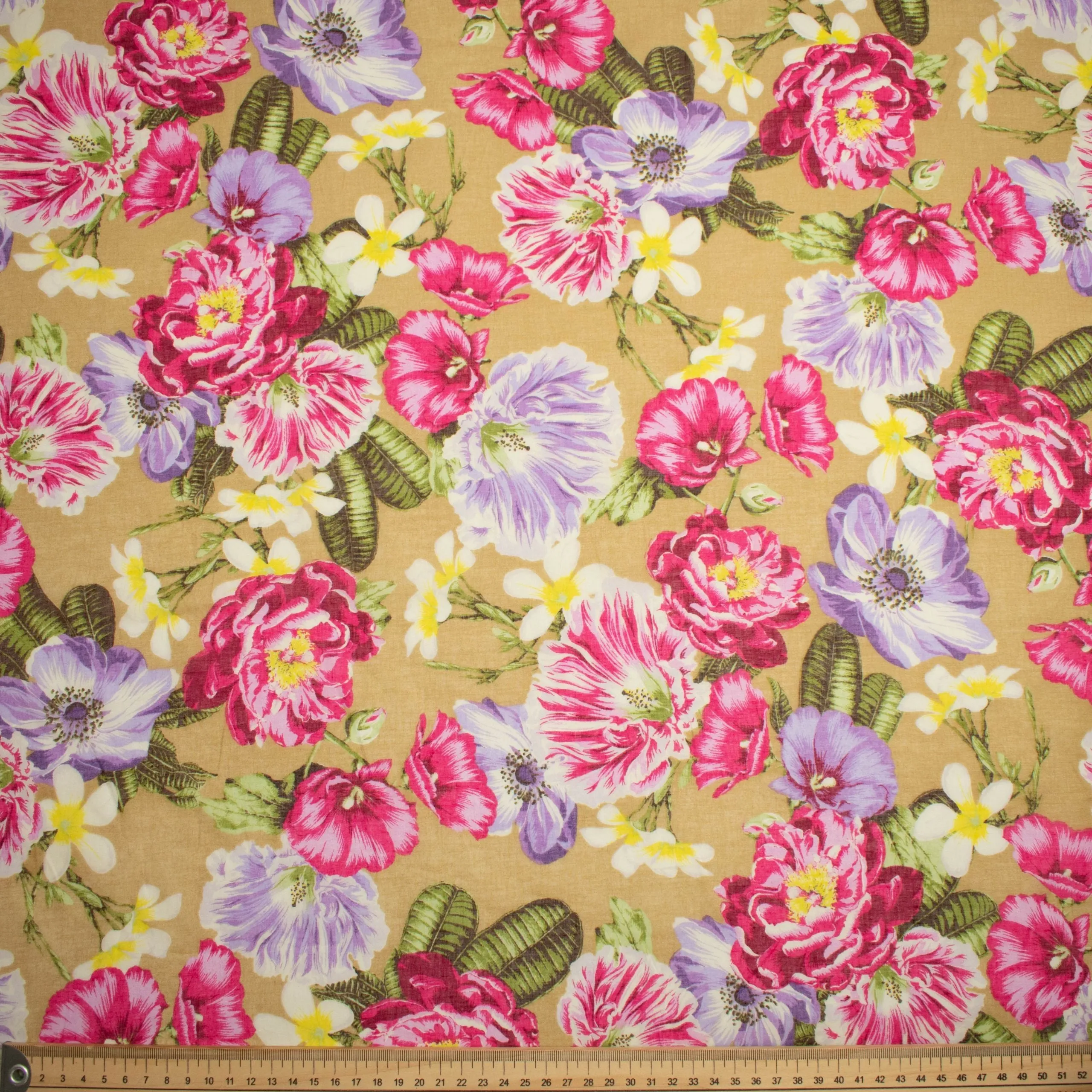 Japanese Pure Cotton Lawn Floral Prints Design-41