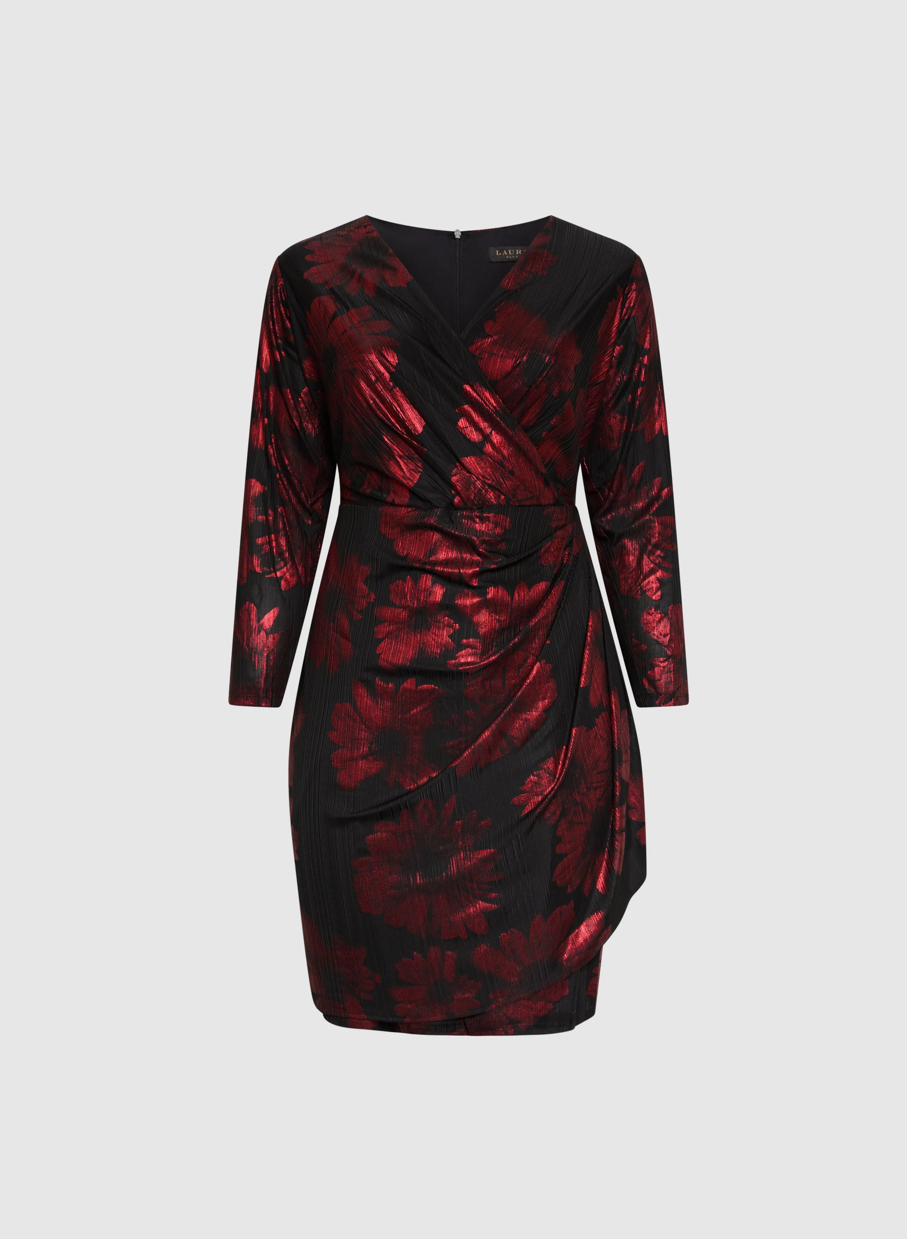 Jersey Poppy Print Dress