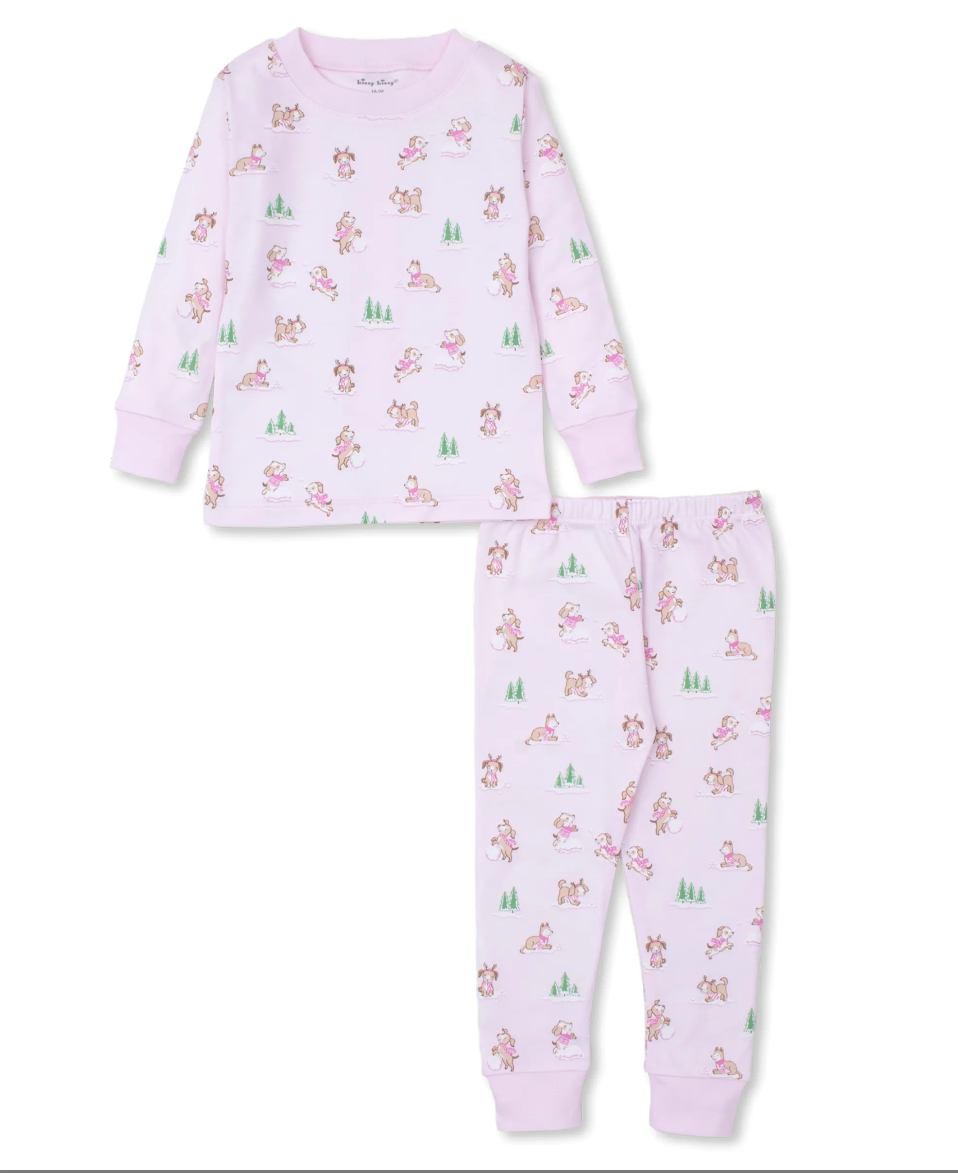 Kissy Kissy: Pajama Snug Set - Puppy Snowball Pranks