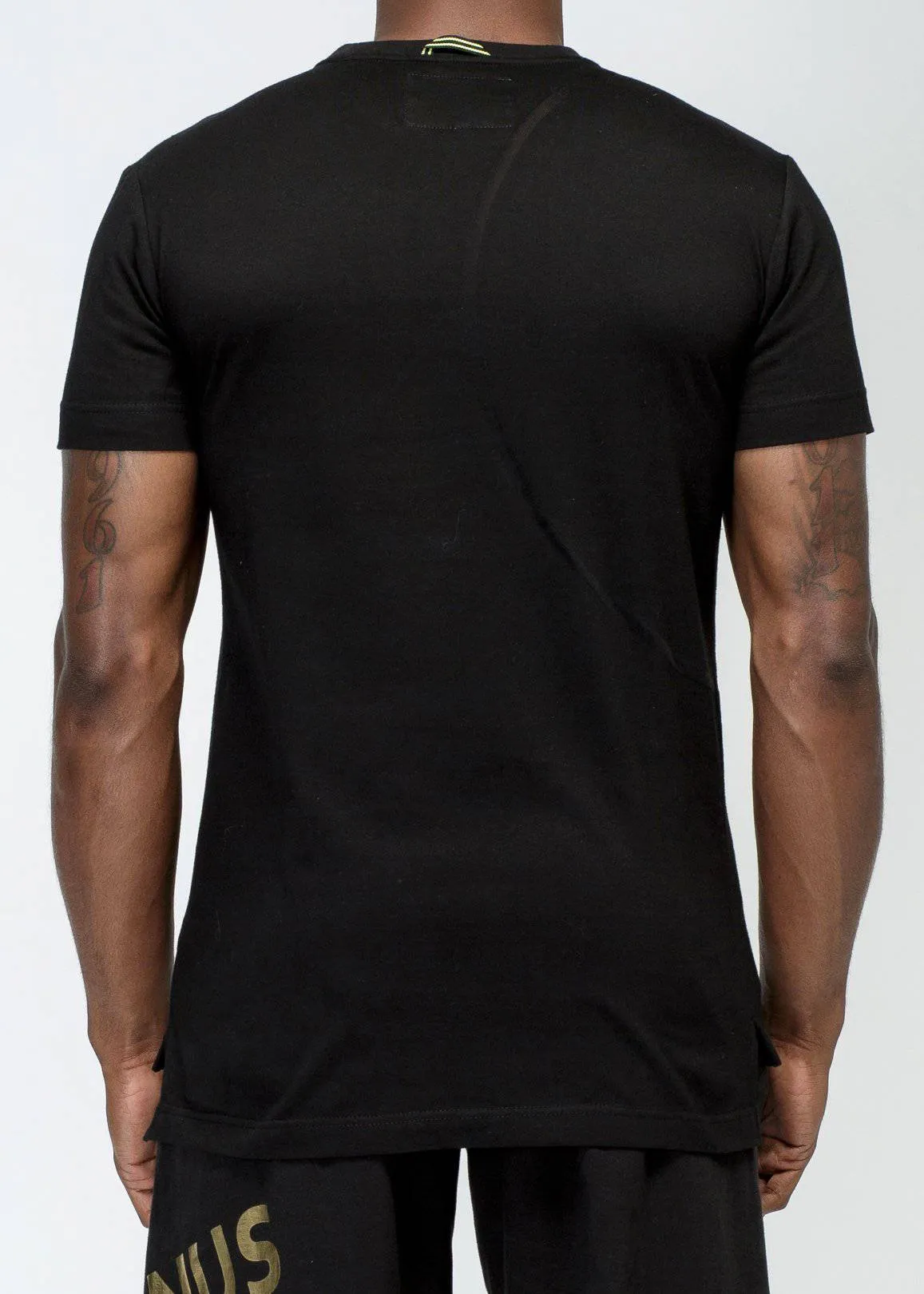 Konus Men's Burnout Tee in Black