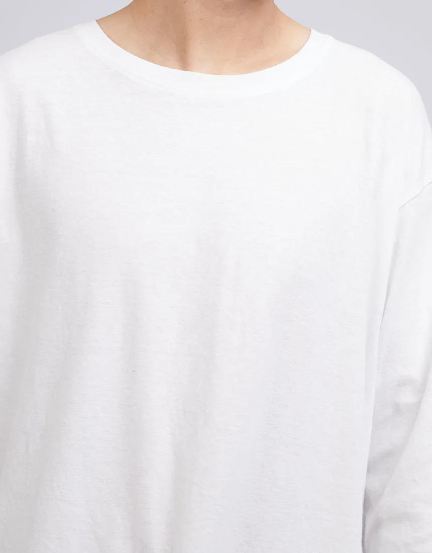 Linen Long Sleeve White