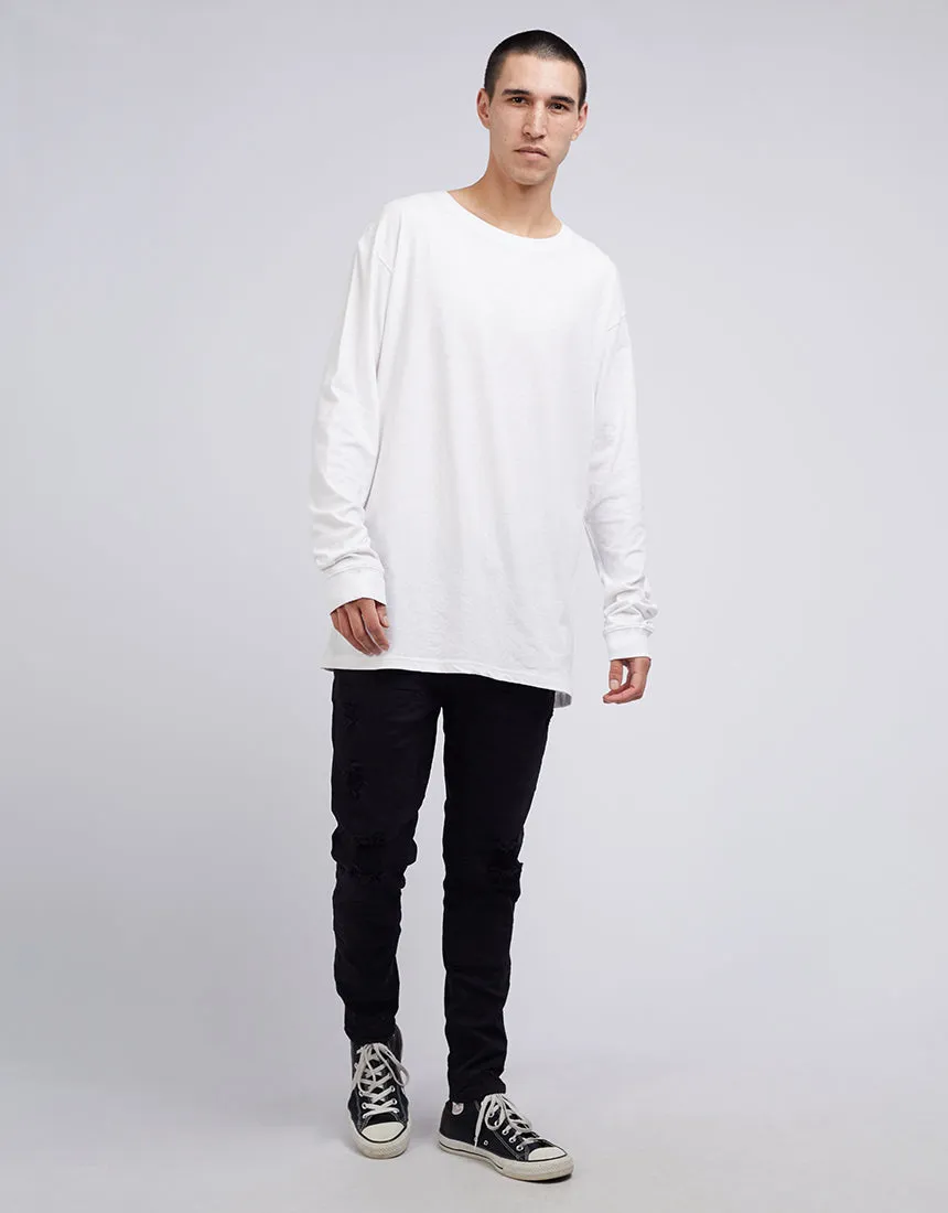 Linen Long Sleeve White