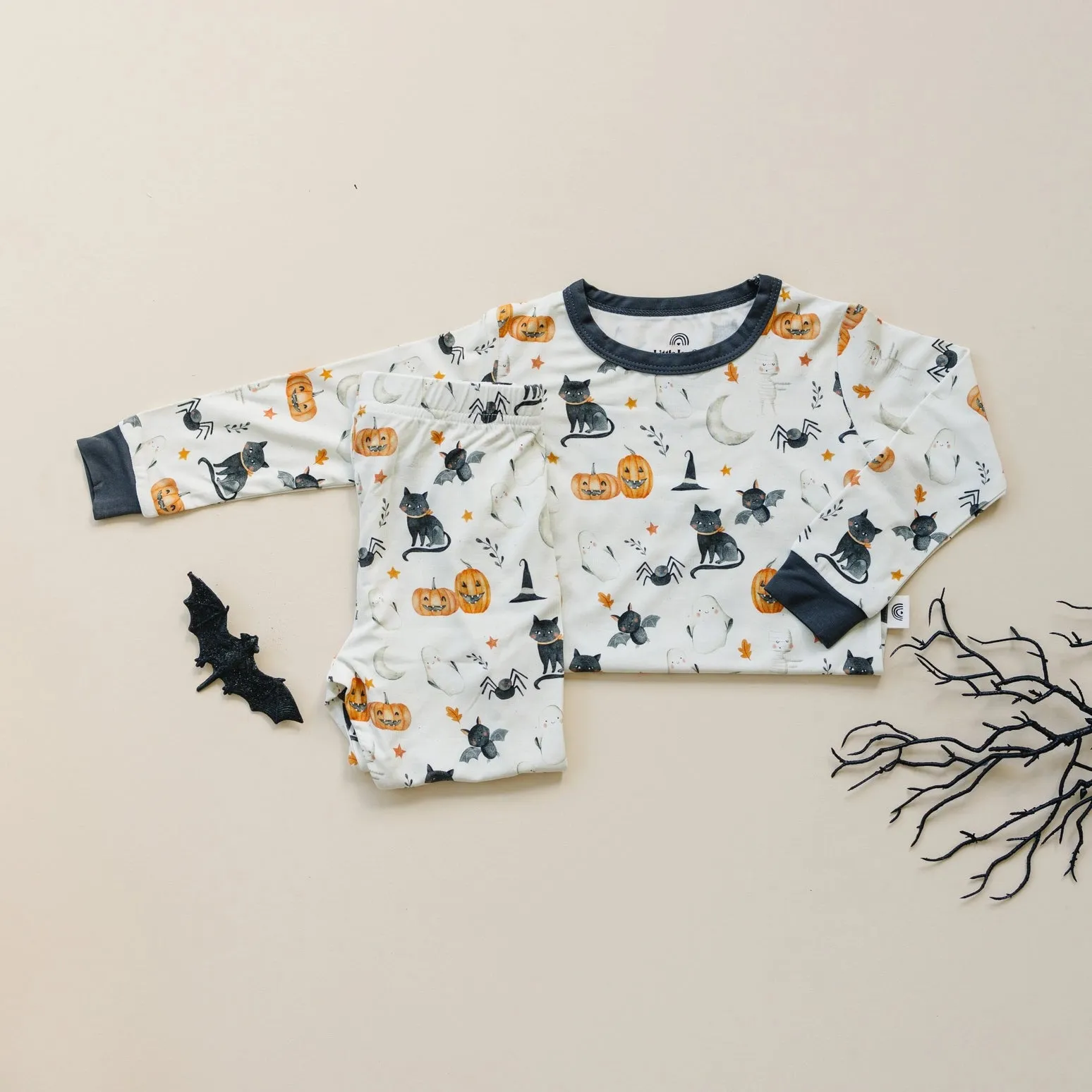 Long Sleeve 2 Piece PJ Set - Boo Crew