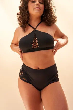 Lunalae Kylie Seamless Top - Black