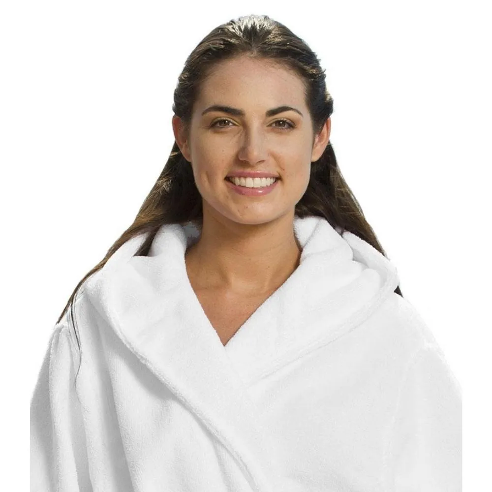 Microfiber Hooded Adult Bathrobes