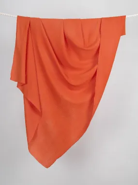 Organic Cotton Double Gauze - Tangerine - Swatch