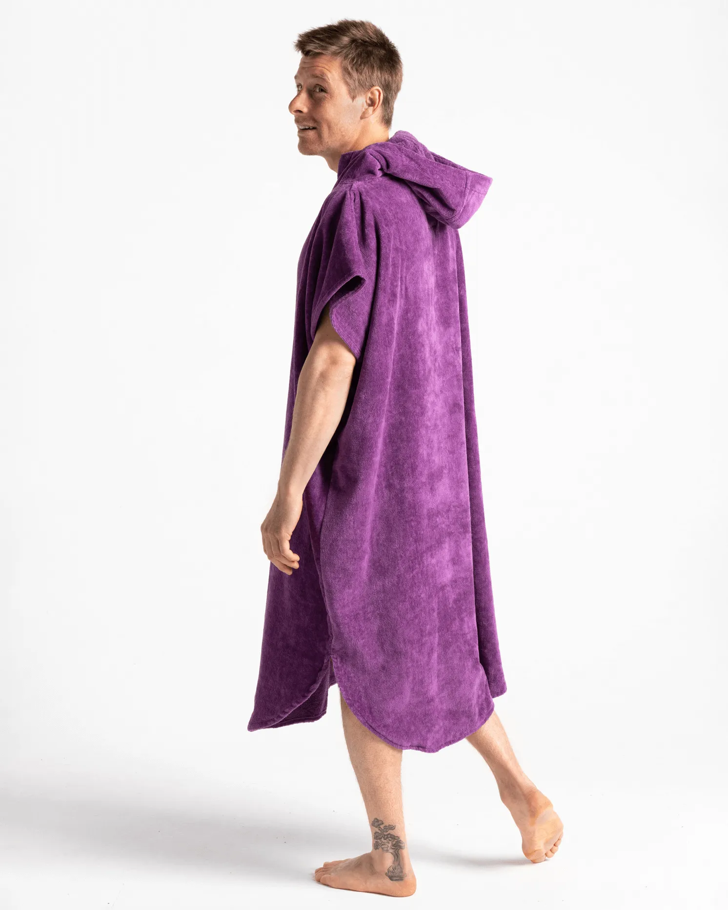 Original-Series Short Sleeve Changing Robe in Ultra Violet