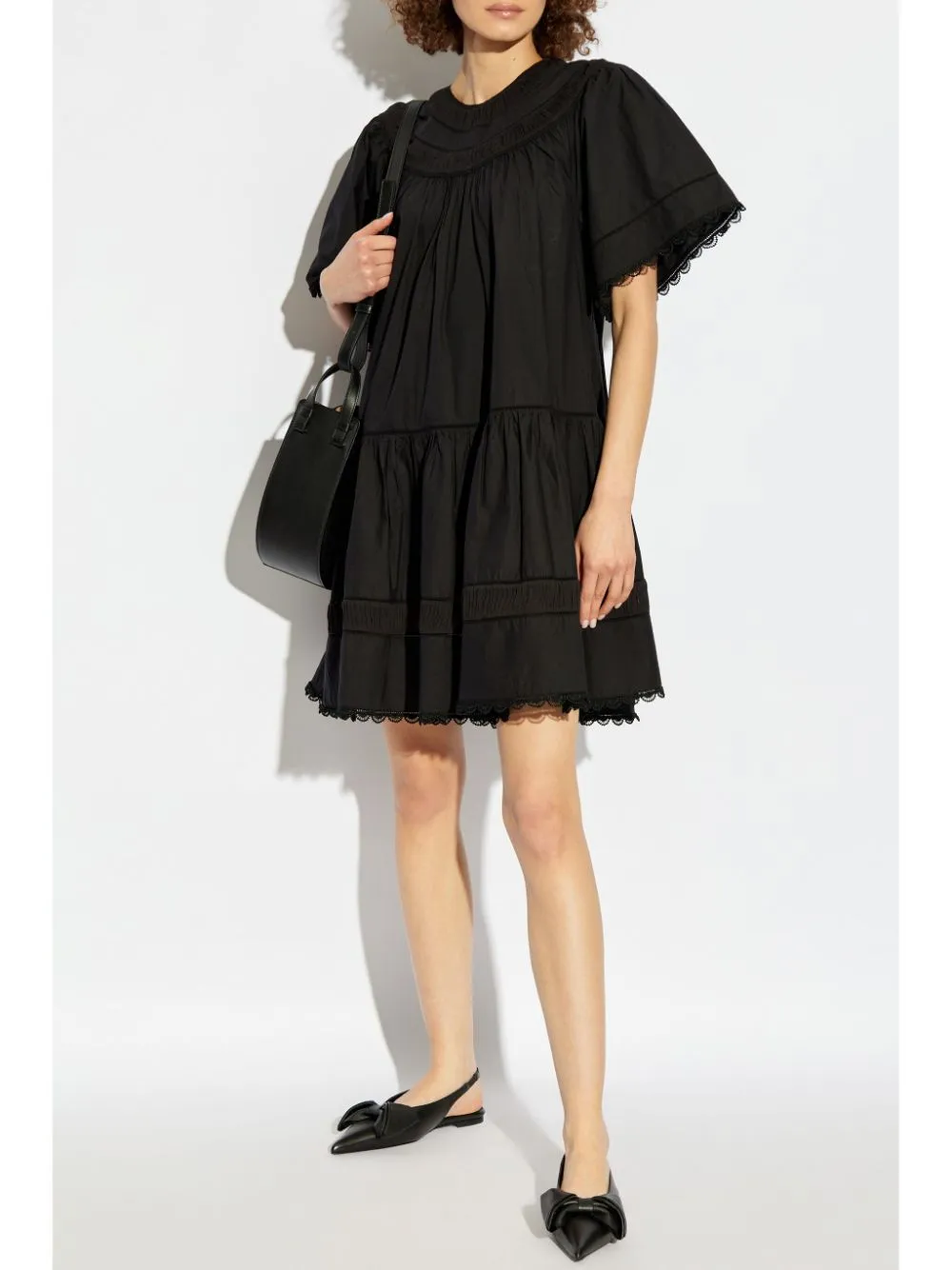 Oumi Dress in Noir