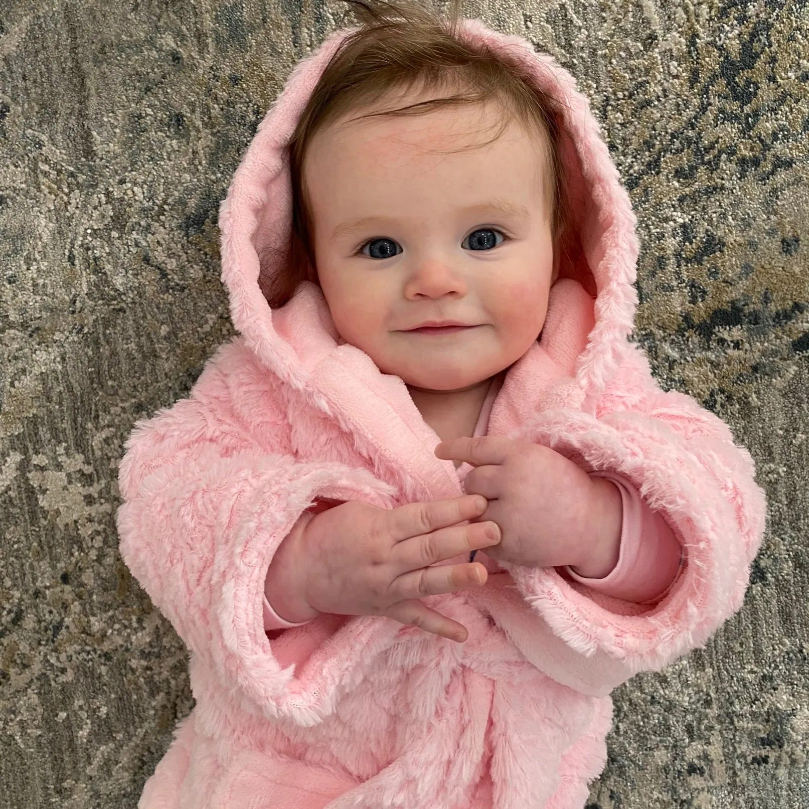 Pink Baby Robe