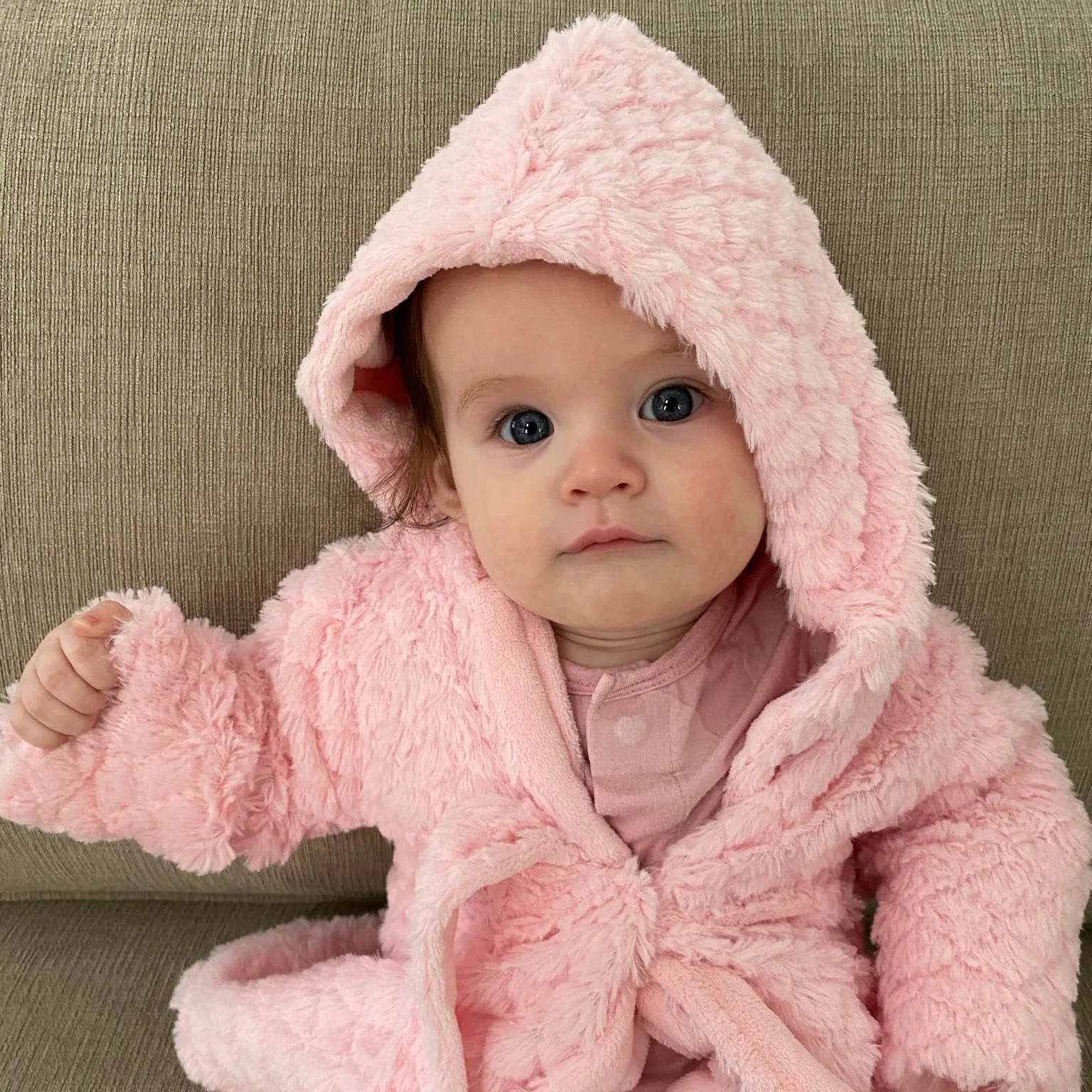 Pink Baby Robe