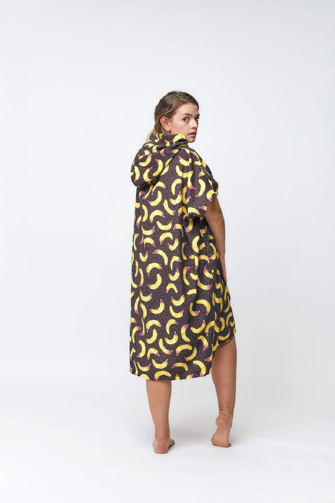 PONCHO BANANA STAINS - BLACK