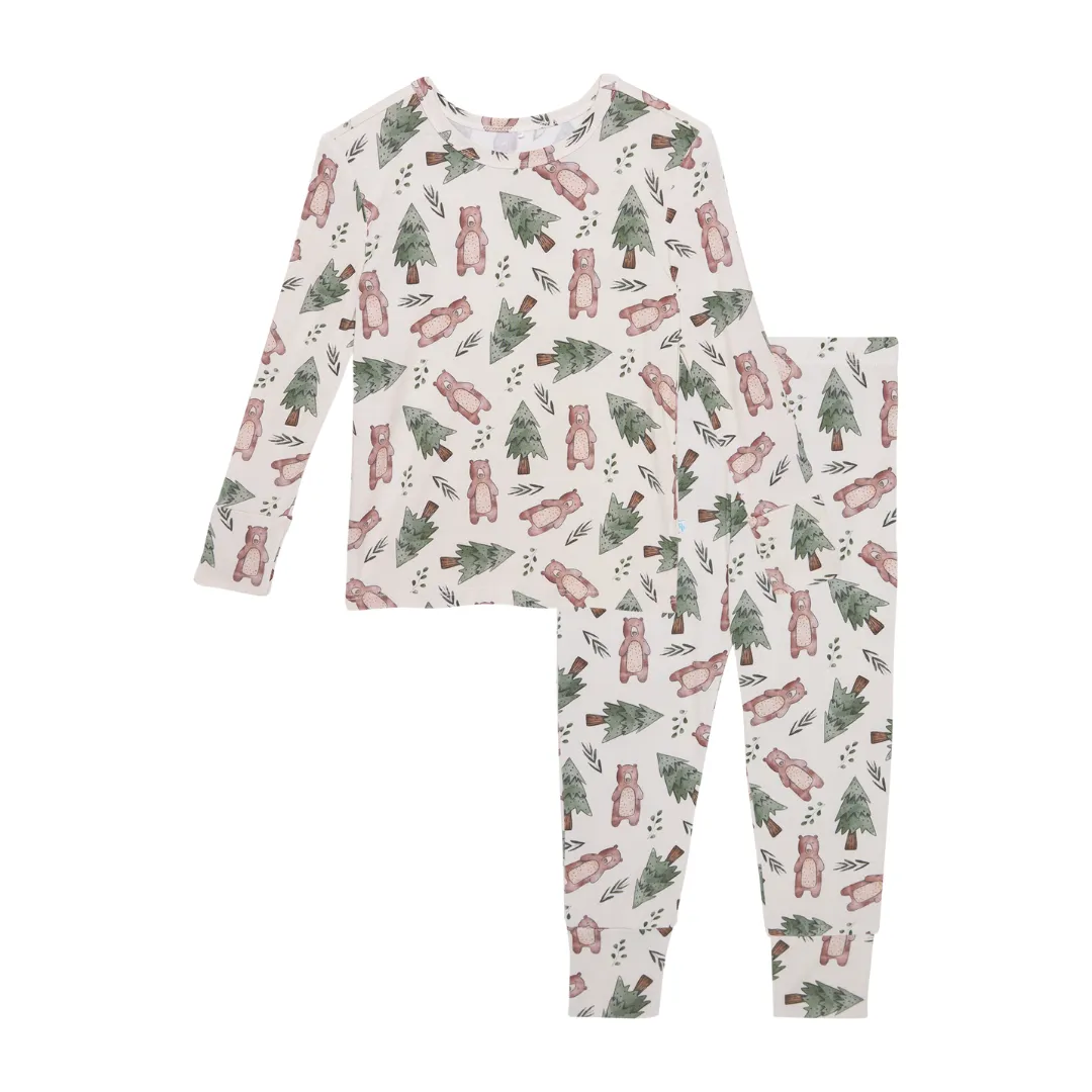 Posh Peanut Long Sleeve Pajama Set / Beary