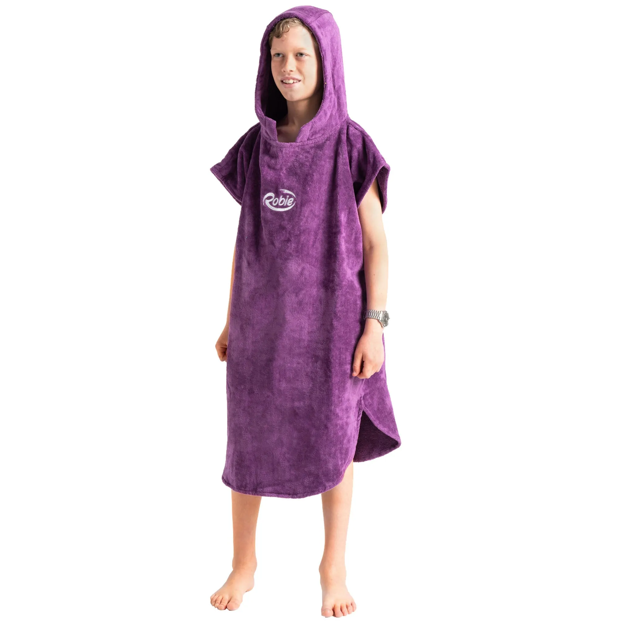 Robie Robes Junior Original Towelling Beach Changing Robe Poncho