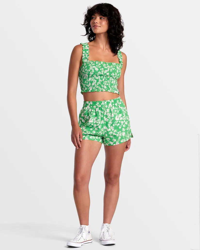 RVCA Sawyer Eco Viscose Short - Classic Green