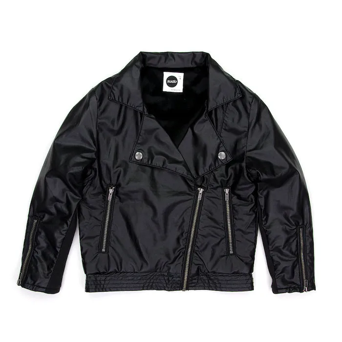 Sudo Rebel Heart Faux Leather Jacket