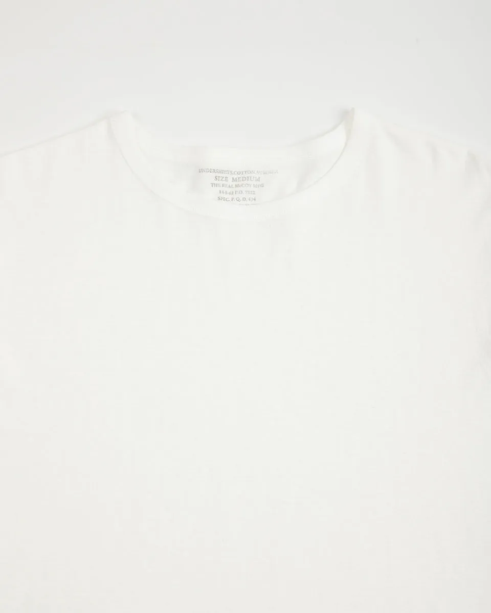 Undershirt, Cotton, Summer - White