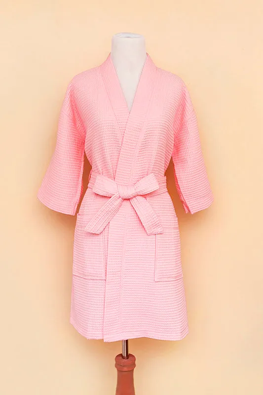 Waffle Robe - Short Length