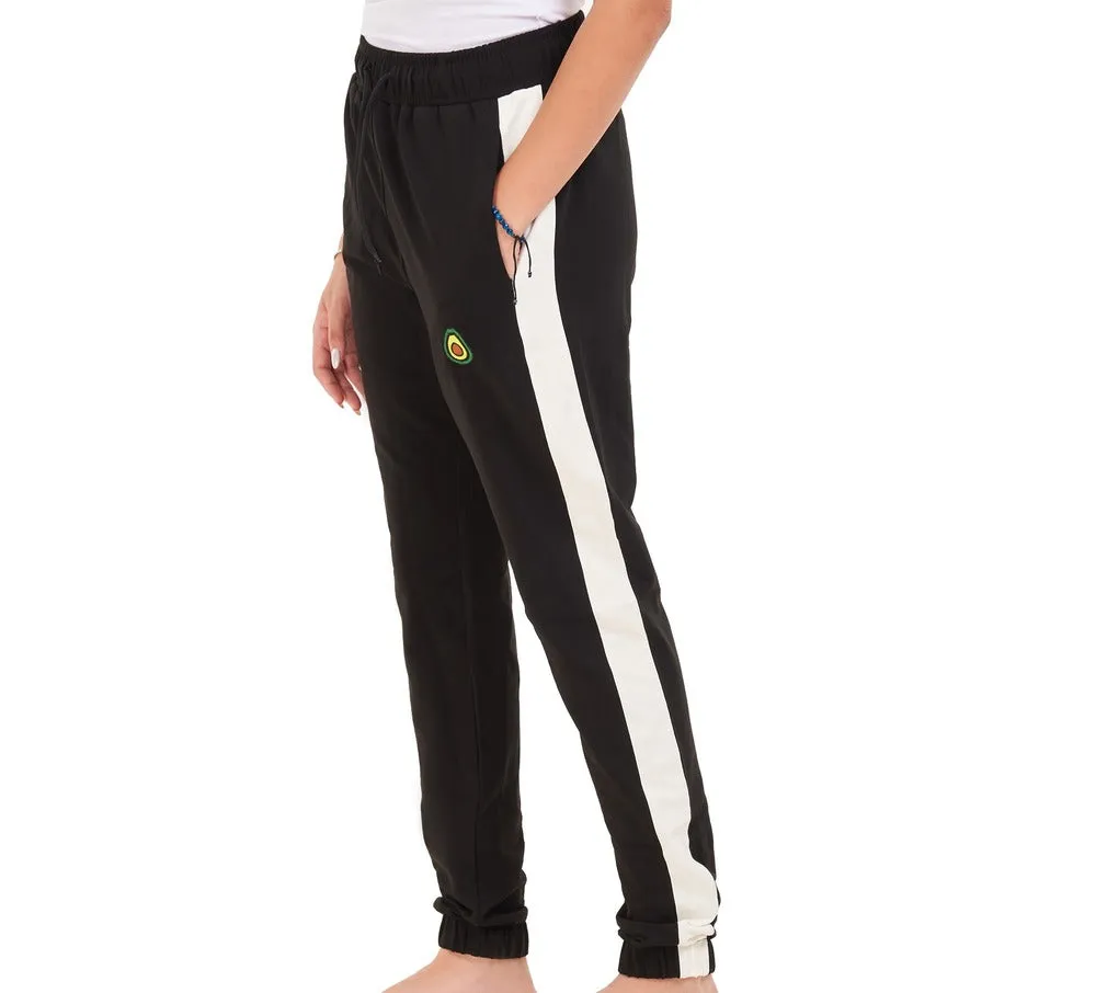 Women summer sweatpants Black Avocado