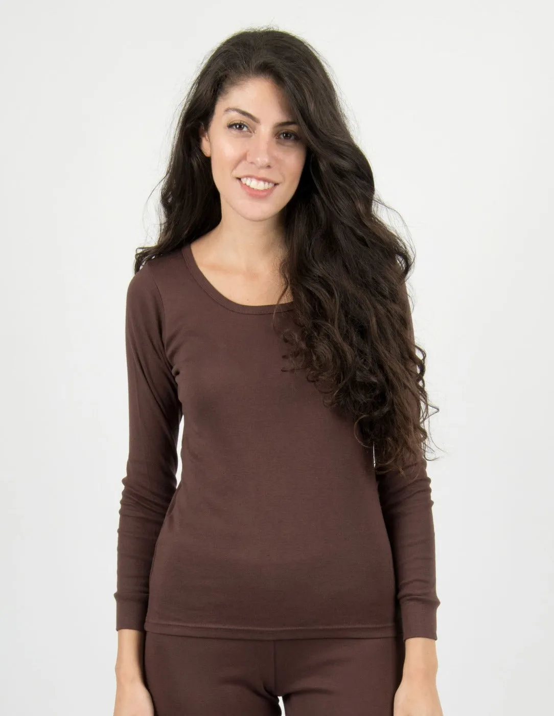 Women's Solid Brown Pajamas