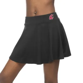 Zoozatz Black WSU Flowy Skort